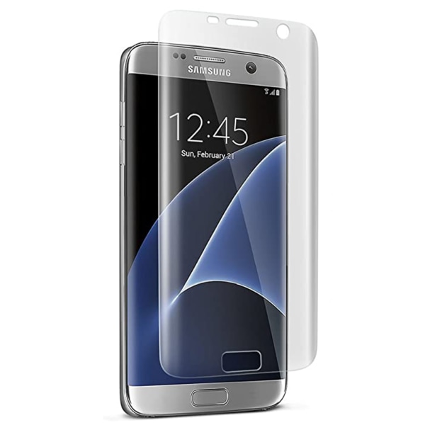Samsung Galaxy S7 2-PACK myk skjermbeskytter PET 9H 0,2mm Transparent/Genomskinlig