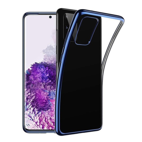 Samsung Galaxy A71 - Skyddande Stilrent Silikonskal Blå