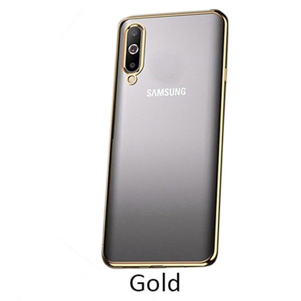 Samsung Galaxy A70 - Silikonskal Silver