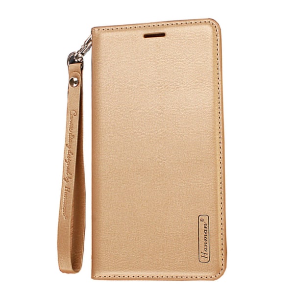 Samsung Galaxy S22 Plus - Elegant Hanman lommebokdeksel Guld