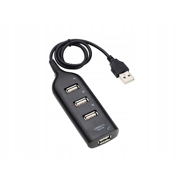 4-portars USB-splitter - Snabb och pålitlig anslutning