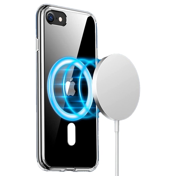 iPhone 7 - Magneettinen suojakuori Genomskinlig