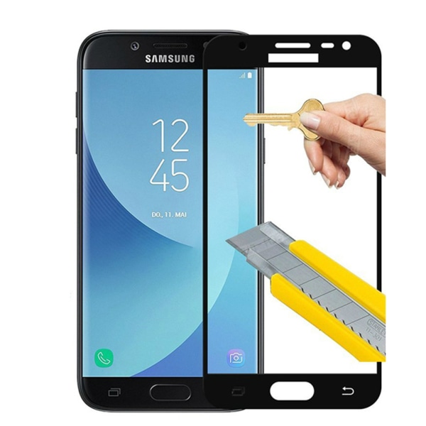 3-PACK Skärmskydd HuTech Samsung Galaxy J3 2017 Guld