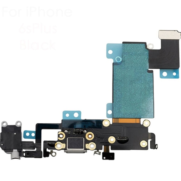 iPhone 6S PLUS - Reservedel Ladeport Hodetelefonport Grå