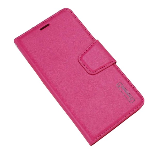 Hanman Wallet-deksel til iPhone XR Rosaröd