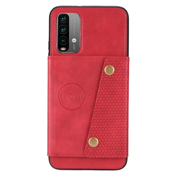 Xiaomi Redmi 9T - Mobilskal med Kortfack Röd