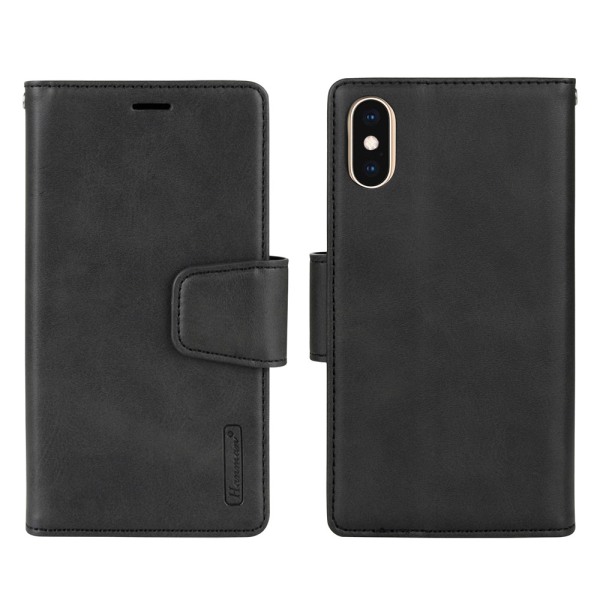 iPhone XR - Gennemtænkt Hanman Wallet etui Svart