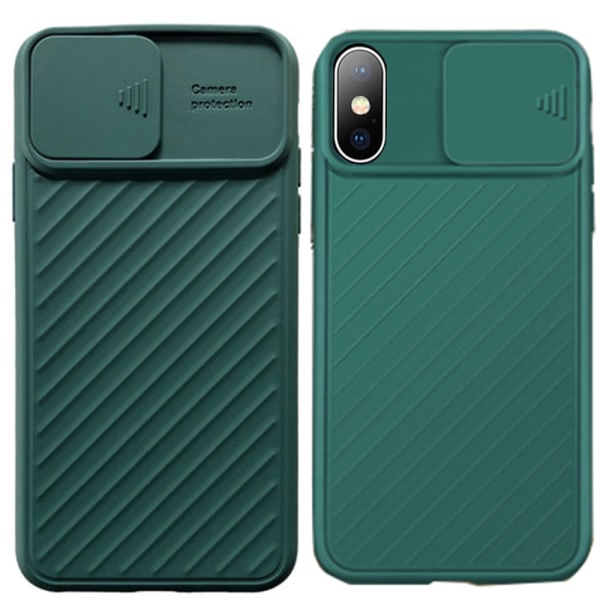 iPhone XS Max - Robust Skyddande Skal Ljusblå