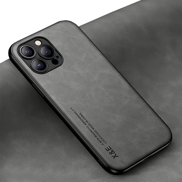 iPhone 16 Pro Max Perfekt Slitstarkt Mockaskal Svart