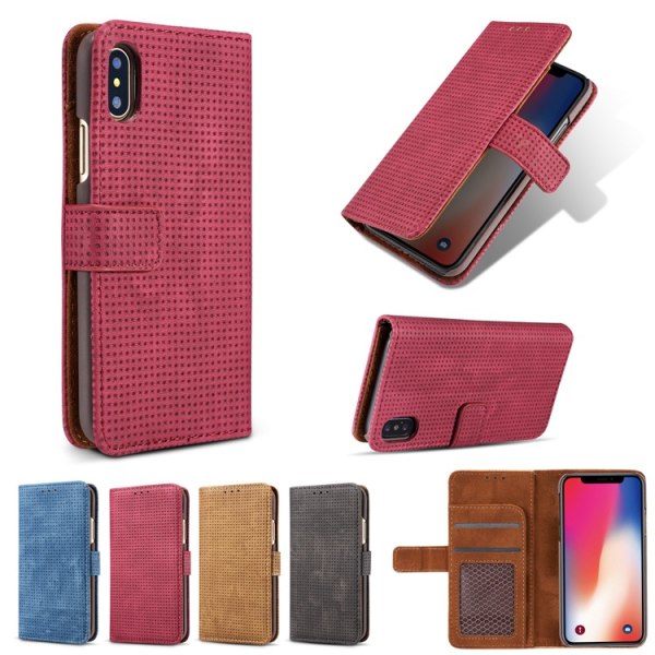 iPhone X/XS Fodral (Vintage Mesh) Brun