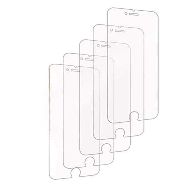 iPhone 7+ skærmbeskytter 5-PACK Standard 9H Screen-Fit HD-Clear