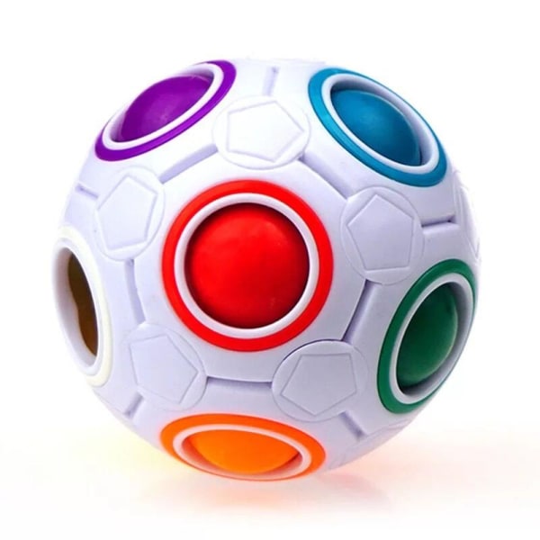 Effektfull Magic Ball Pussel / Fidget Toy / Fidget Pussel Flerfärgad