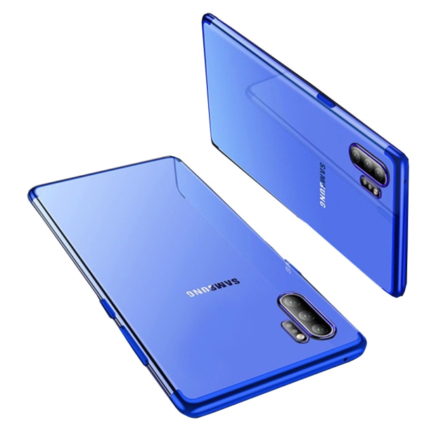 Samsung Galaxy Note10+ - ammattimainen silikonikotelo (Floveme) Blå