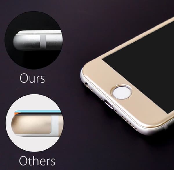 iPhone 7 Plus ProGuards Carbon-Skärmskydd 3D/HD Guld