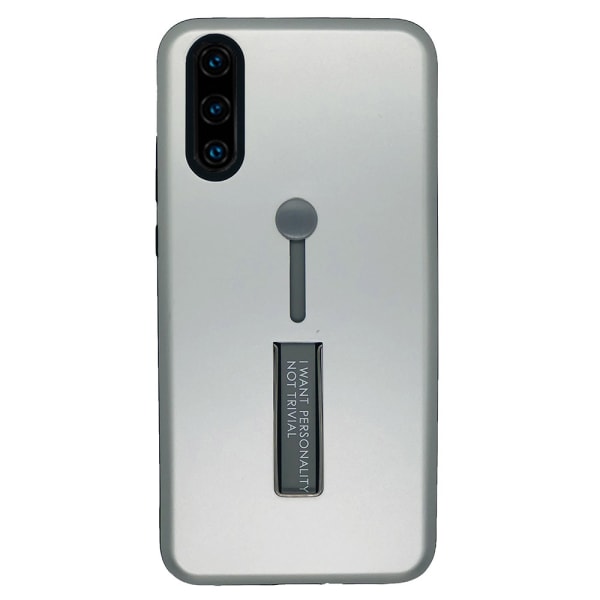 Huawei P30 - Skyddande Stils�kert Skal Silikonring (KISSCASE) Silver