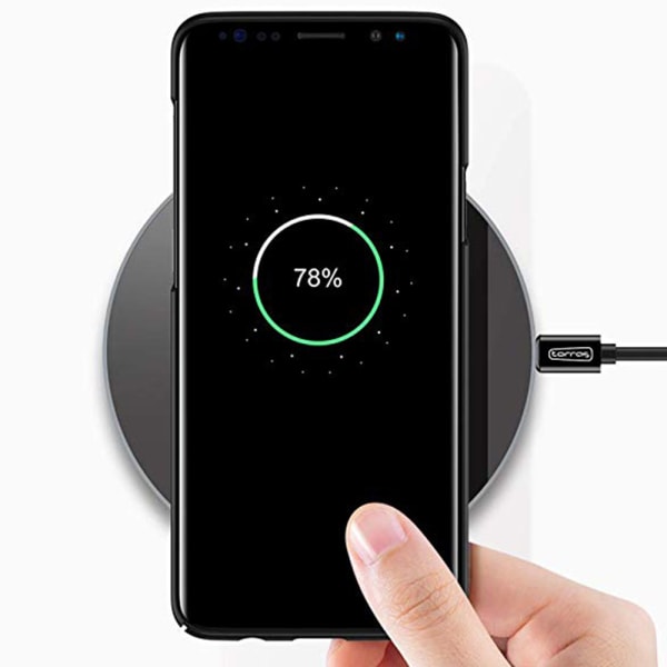 Samsung Galaxy S8 - Skyddande Robust Silikonskal Svart