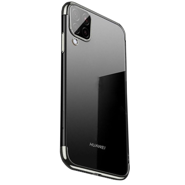 Huawei P40 Lite - Stilrent Skyddande Silikonskal (Floveme) Guld