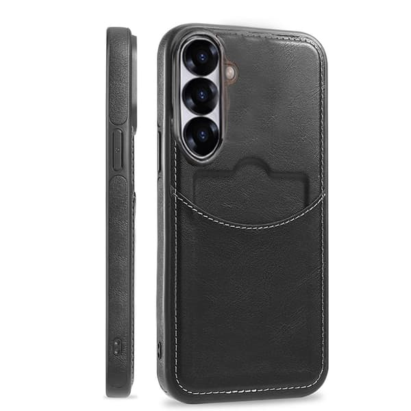 Samsung Galaxy S23 Plus - Elegant Skal med Kortförvaring Blå