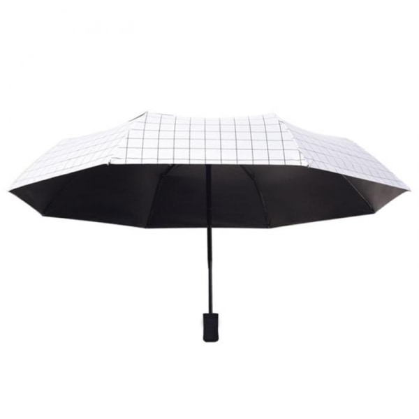 Stilig anti-UV holdbar paraply Vit