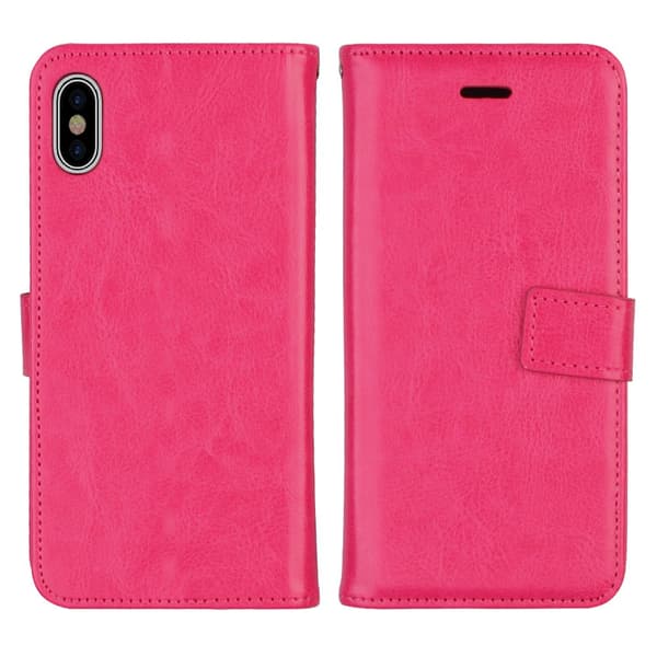 Smart lommebokdeksel til iPhone X/XS Svart