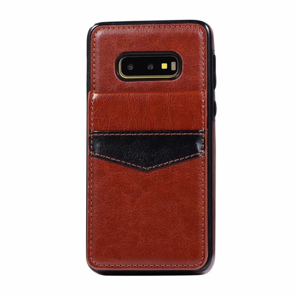 Samsung Galaxy S10E - Praktisk, stilig deksel (LEMAN) Röd