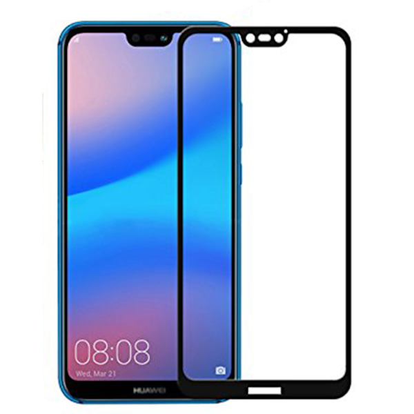 2-PACK Skärmskydd 2.5D HD 0,3mm Huawei P20 Lite Svart