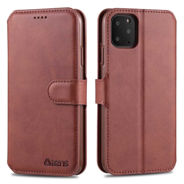 Professional Smooth Wallet Case - iPhone 11 Pro Brun Brun