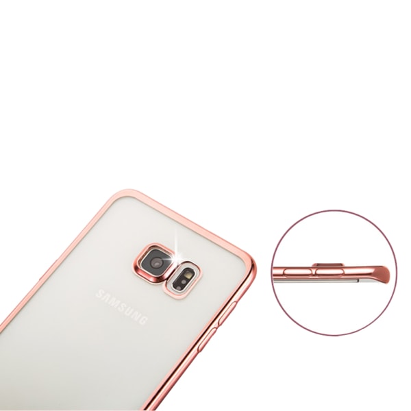 Samsung Galaxy S7 - Elegant silikondeksel fra LEMAN Guld