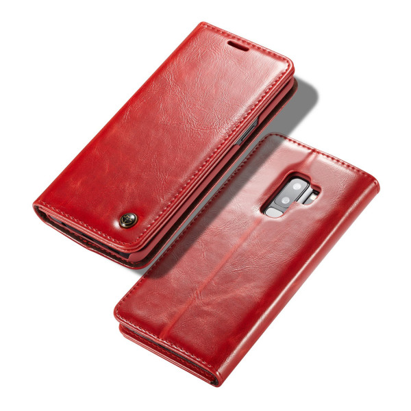 Deksel med lommebok (CaseMe) Samsung Galaxy S9 Vit
