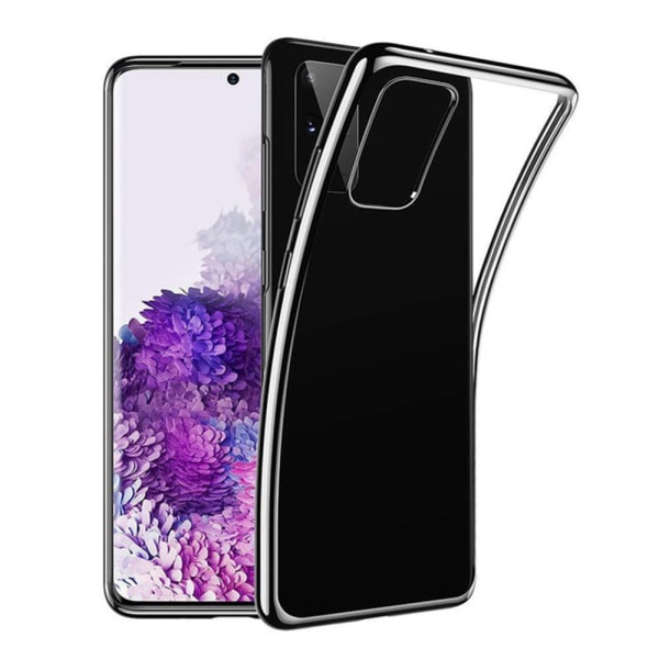 Samsung Galaxy S20 - Stilfuldt silikonecover (Floveme) Svart Svart