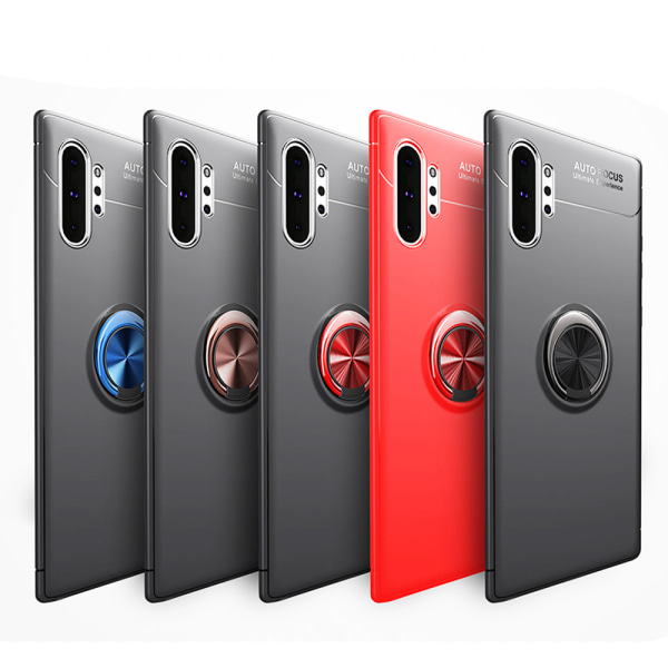Samsung Galaxy Note10+ - Effektfullt Slittåligt Skal Röd/Röd
