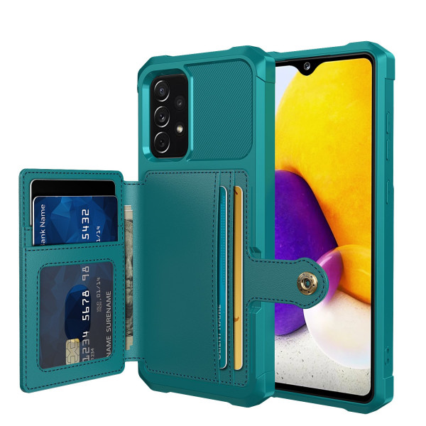 Samsung Galaxy A23 5G - Mobildeksel Kortholder Blå