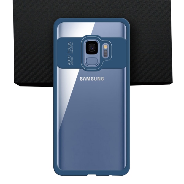 Samsung Galaxy S9+ tyylikäs iskuja vaimentava suojus - AUTO FOCUS Röd