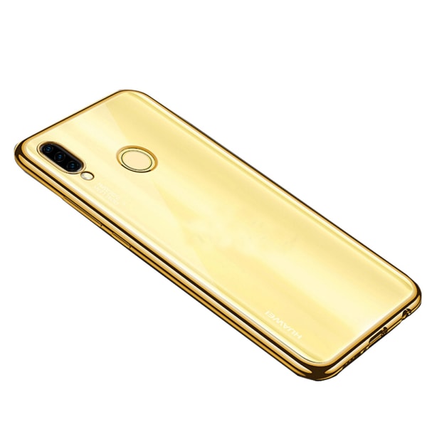 Eksklusivt støtdempende silikondeksel (FLOVEME) - Huawei P30 Lite Guld