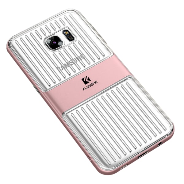 Stilfuldt og beskyttende cover til Samsung Galaxy S7 Edge Roséguld