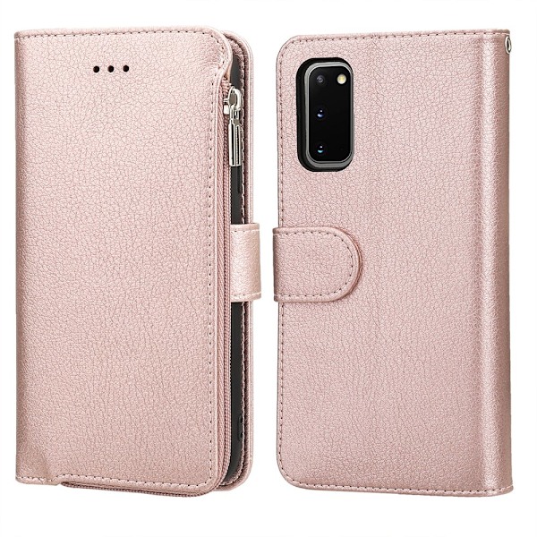 Samsung Galaxy S20FE - Stilsäkert Effetkfullt Plånboksfodral Grön