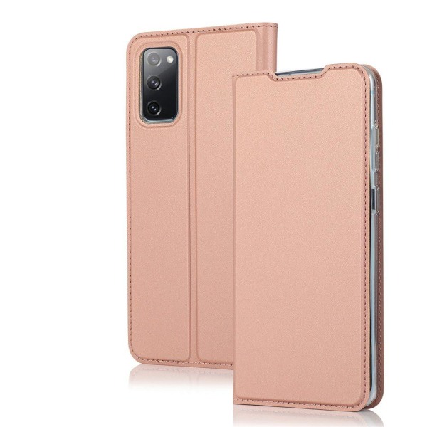 Samsung Galaxy S20 FE - Exklusivt Stilsäkert Plånboksfodral Blå