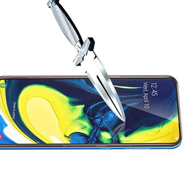 Samsung Galaxy A80 Standard Skärmskydd HD 0,3mm Transparent/Genomskinlig