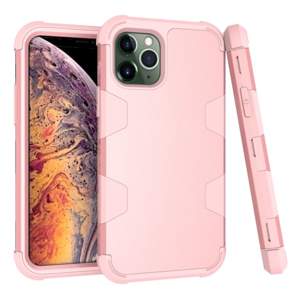 iPhone 11 Pro Max - Exklusivt Leman Skal Rosa/Svart Rosa/Svart