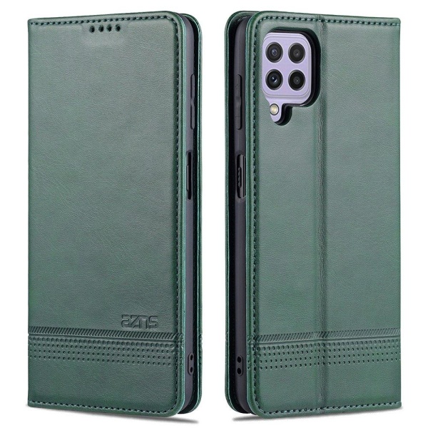 Samsung Galaxy A22 4G - Tankevækkende AZNS Wallet Case Svart