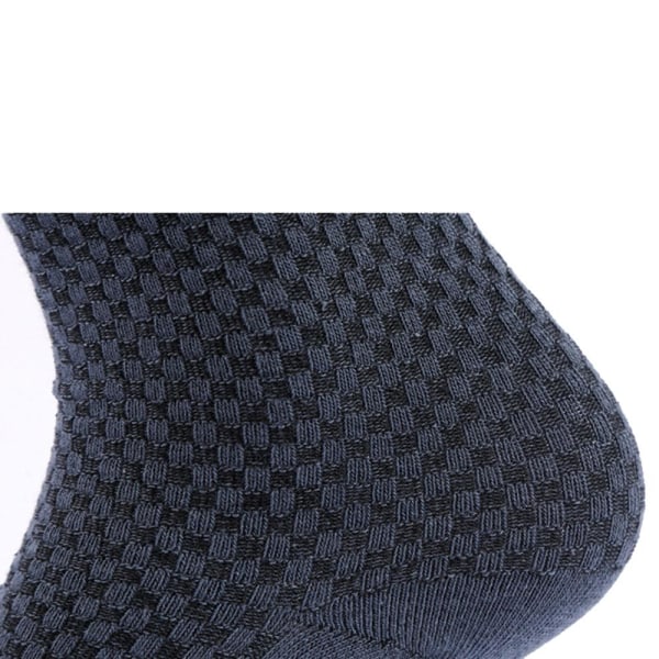 3-PAKKER komfortable myke sokker (39-45 EUR) Blågrå