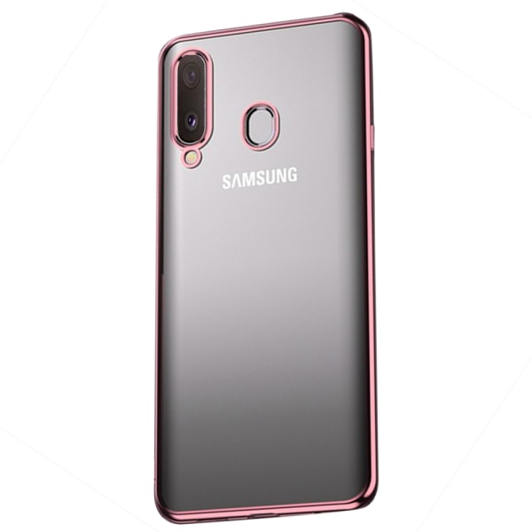 Samsung Galaxy A20E - Stilsäkert Floveme Silikonskal Guld Guld