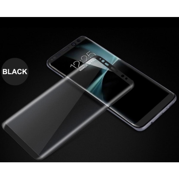 Samsung Galaxy S8 - (2-PACK) ProGuard EXXO skjermbeskytter med ramme Svart