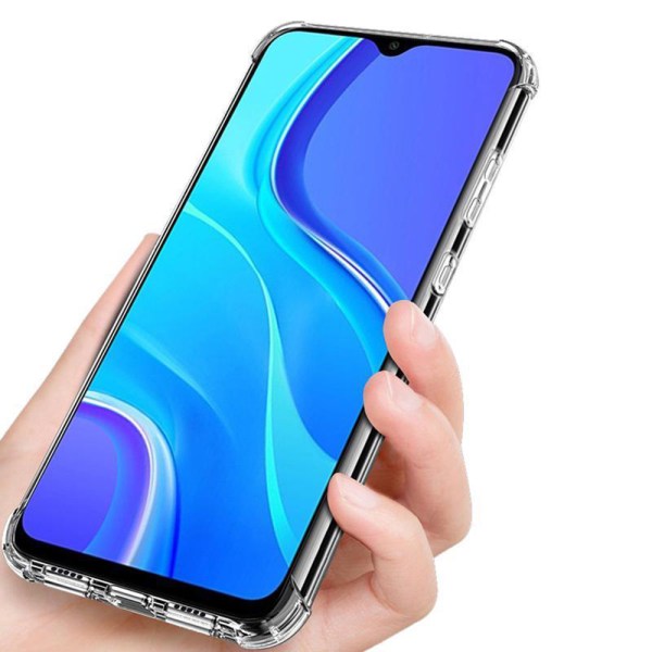 Xiaomi Redmi 9AT - Skyddande Silikonskal (Floveme) Genomskinlig