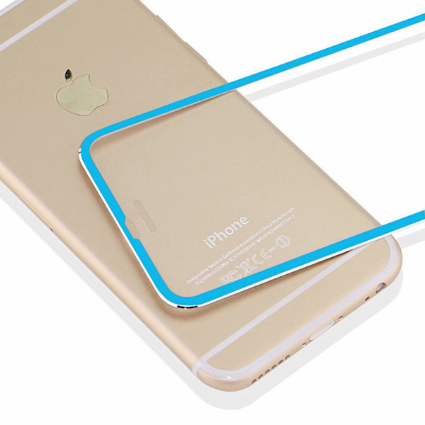 HuTech Originalskydd 3D (Aluminium) iPhone 6/6S Blå Blå