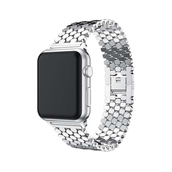 Stilfuld Lænke i Rustfrit Stål til Apple Watch 38mm (3/2/1) Svart