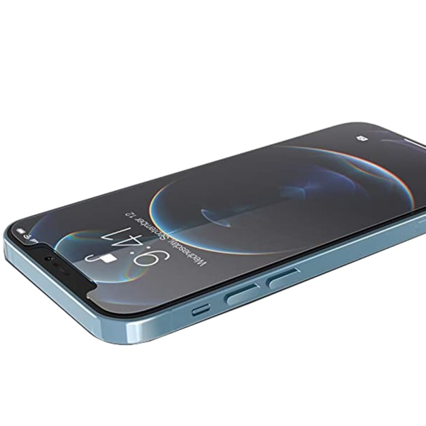 iPhone 12 4-PACK Skærmbeskytter 9H 0,3mm Transparent/Genomskinlig Transparent/Genomskinlig