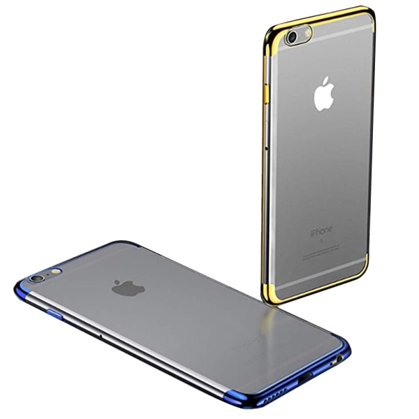 iPhone 5/5S - Robust fleksibelt silikondeksel Roséguld