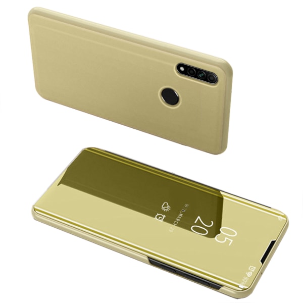 Huawei P40 Lite E - Effektfullt LEMAN Fodral Guld Guld