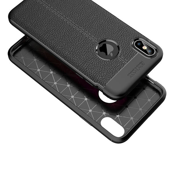Stilsäkert Skyddsskal till iPhone XS Max Grå